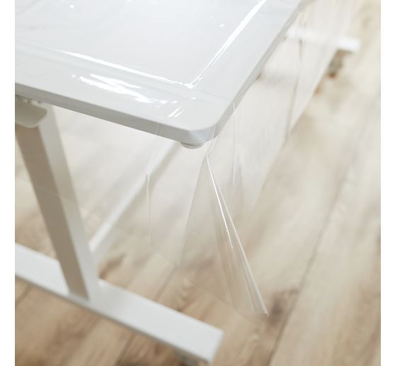VBS Tischschutzfolie, transparent, 140 x 180 cm