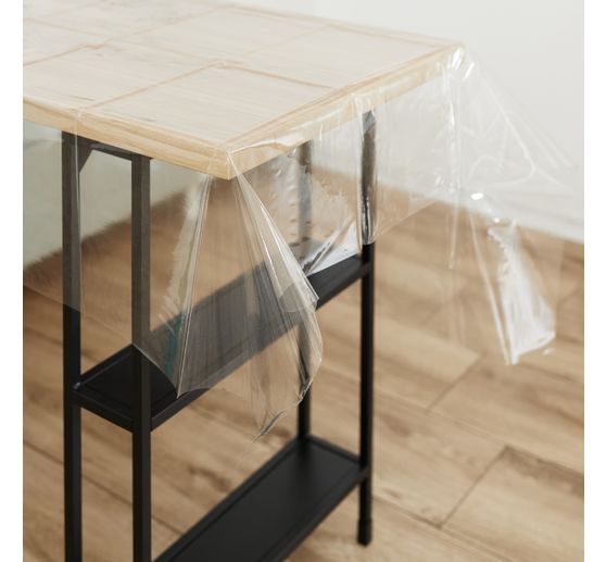 VBS Tischschutzfolie, transparent, 140 x 180 cm