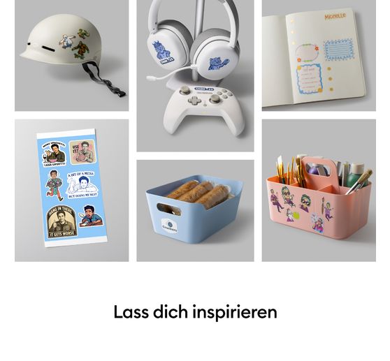 Cricut StickerPix Print + Cut Set "Stickerb&ouml;gen", 74-tlg.