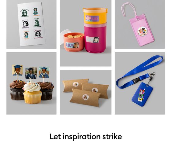 Cricut StickerPix Print Set "Photo paper + sticker sheets", 55 pcs.