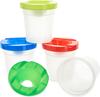 VBS Brush Cup with Spill Protection, 150 ml, 4 pcs.