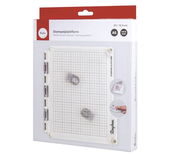 Stamp platform A5 with 2 magnets