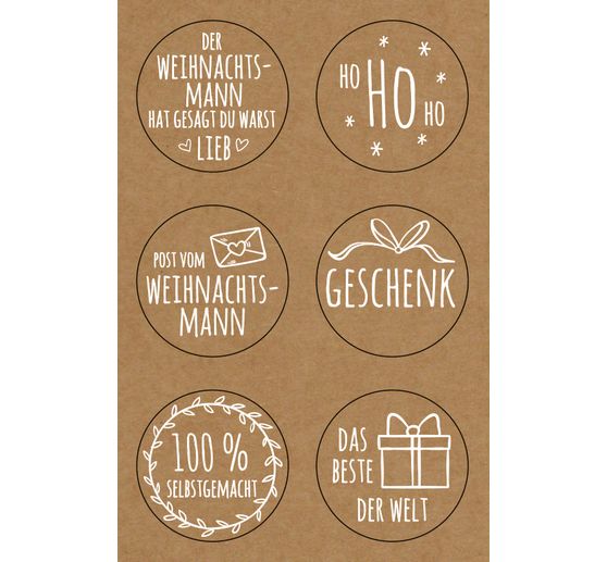 Sticker "Weihnachtspost"
