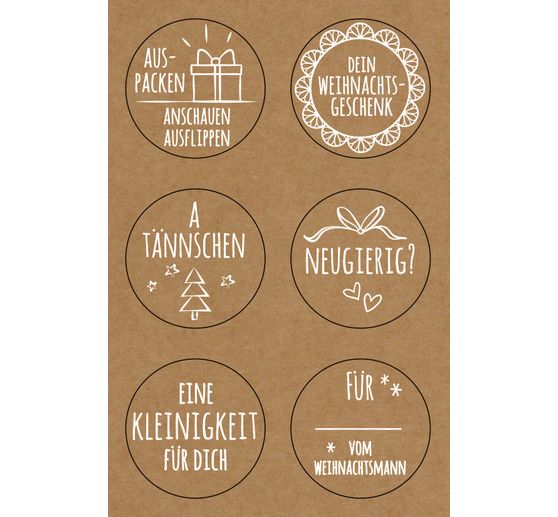 Sticker "Weihnachtspost"