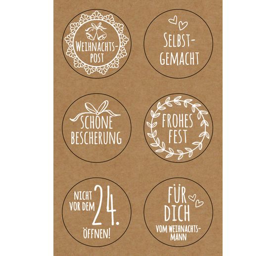 Sticker "Weihnachtspost"