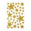 Foam rubber sticker "Stars Gold