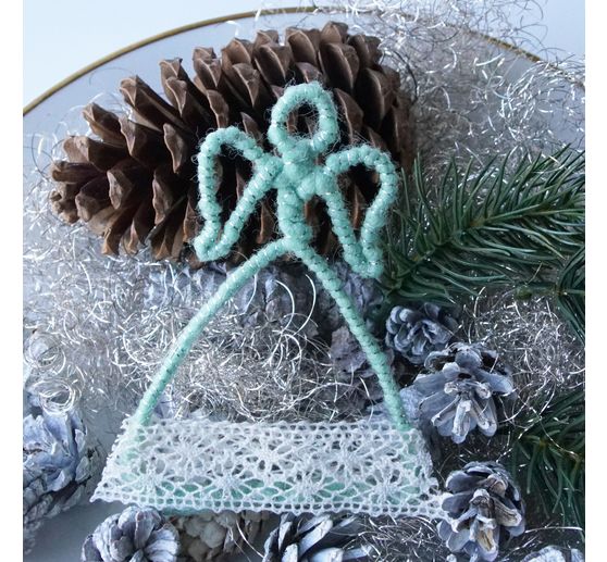 Magazin DIY Filz + Wolle + Draht Herbst Weihnachten "Retro-Wickelsterne"