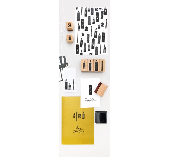 Stamp set "Candles"