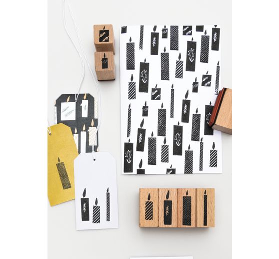 Stamp set "Candles"