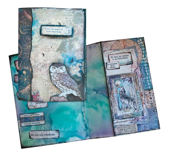 Scrapbook-Block "Cosmos"