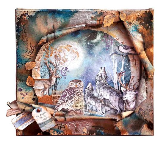 Scrapbook-Block "Cosmos"
