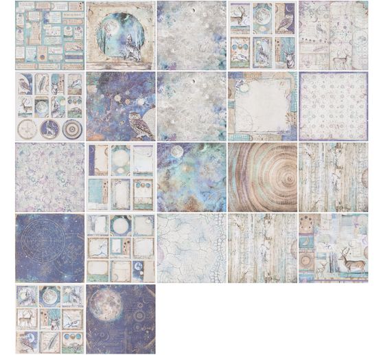 Scrapbook-Block "Cosmos"