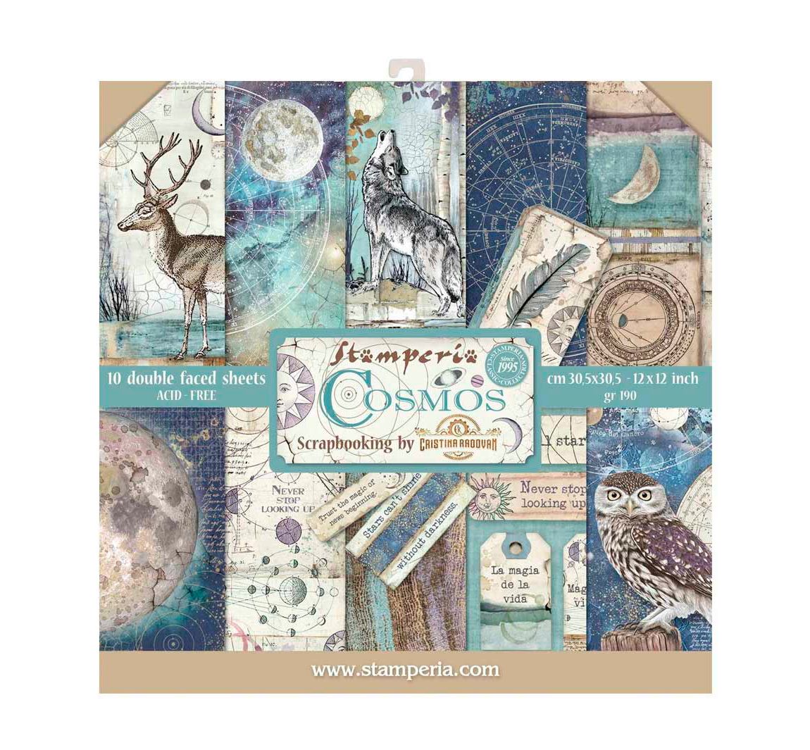 Scrapbook-Block "Cosmos"