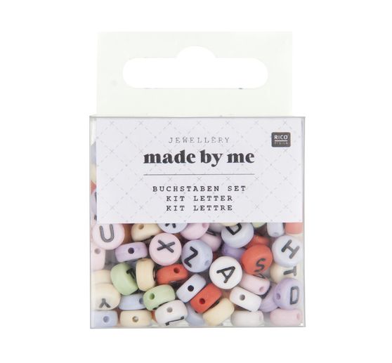 Perlen-Buchstaben Set, Rund