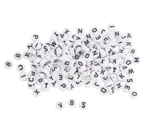Perlen-Buchstaben Set, Rund