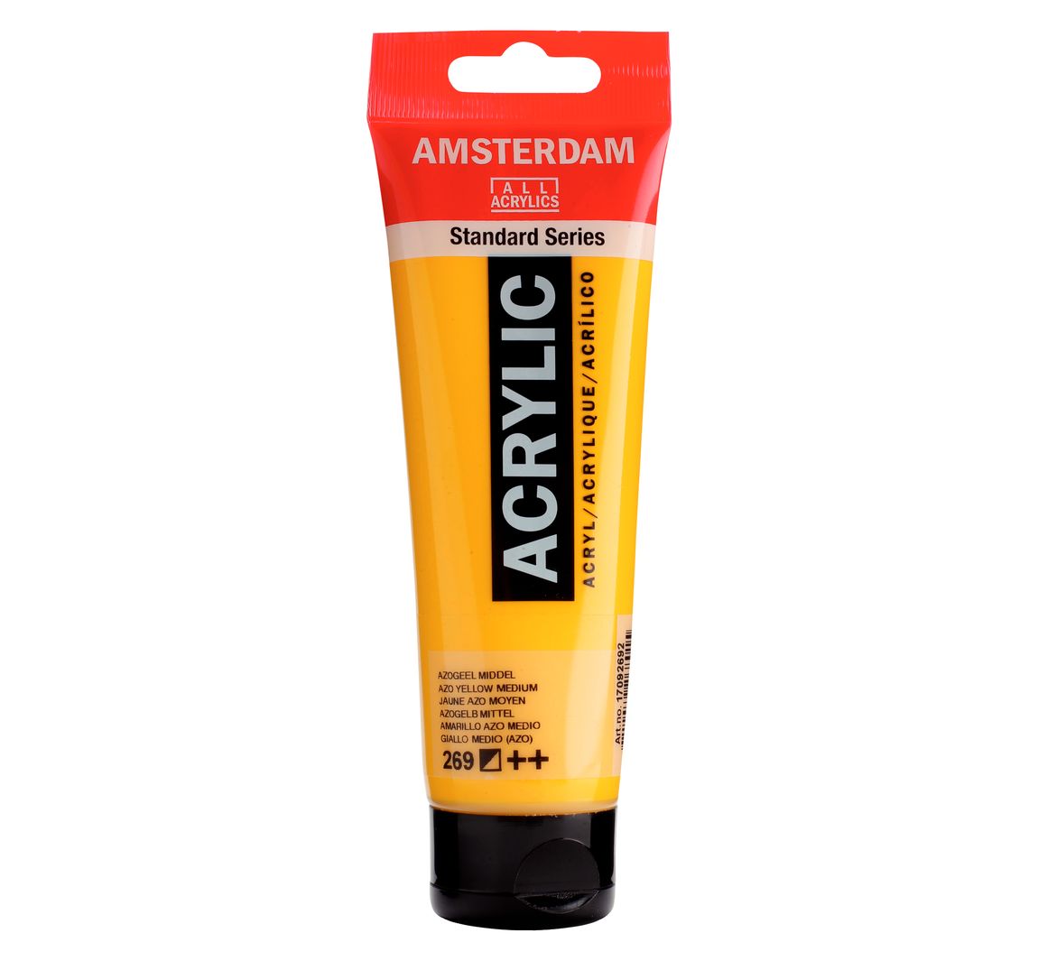 Talens AMSTERDAM Acrylfarbe - Azogelb mittel