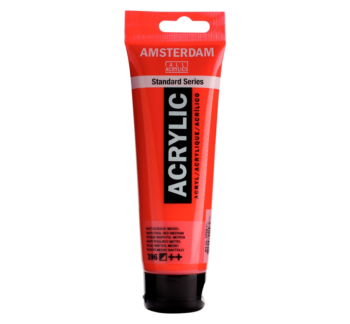 Talens AMSTERDAM Acrylfarbe - Naphtholrot mittel