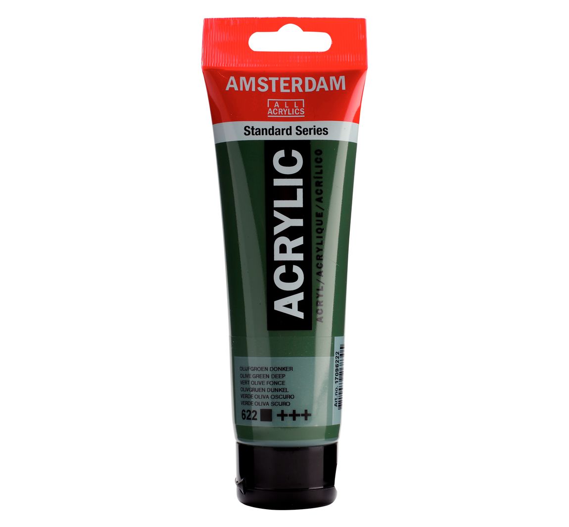 Talens AMSTERDAM Acrylfarbe - Olivgrün dunkel