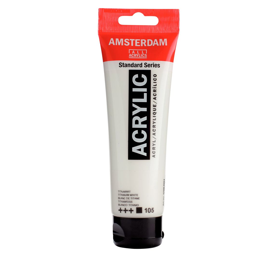Talens AMSTERDAM Acrylfarbe - Titanweiß