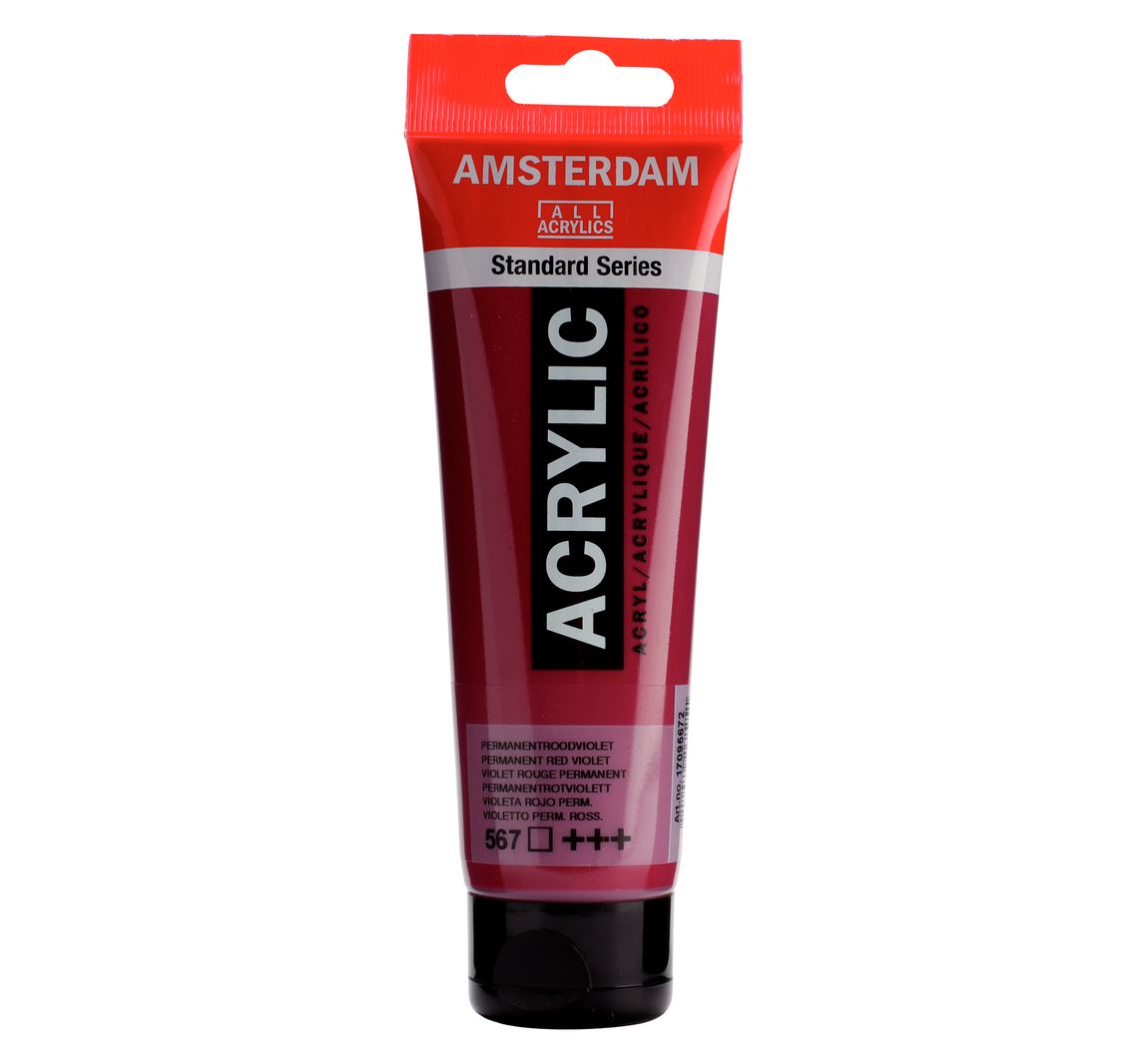 Talens AMSTERDAM Acrylfarbe - Permanentrotviolett