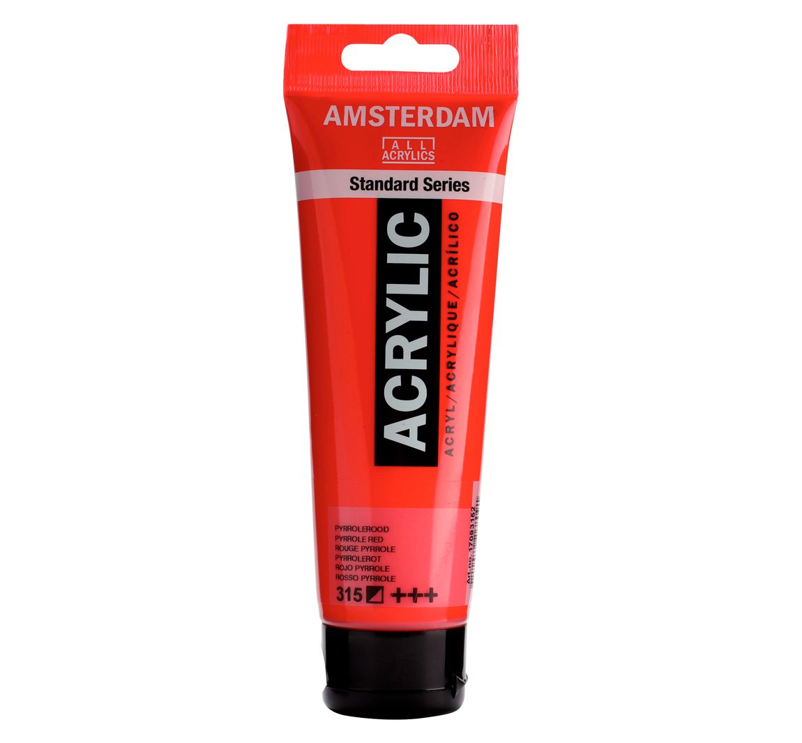 Talens AMSTERDAM Acrylfarbe - Pyrrolerot