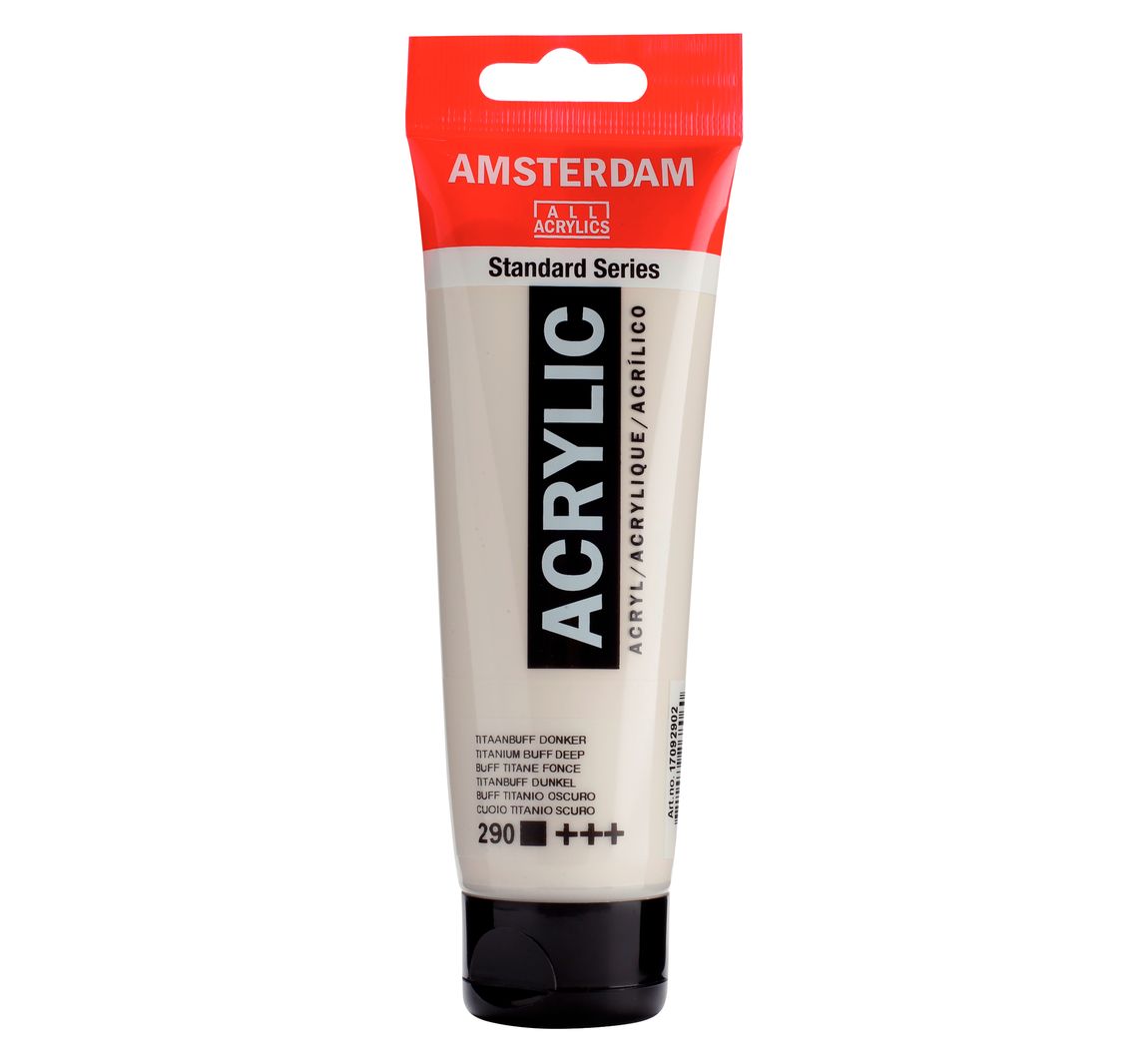 Talens AMSTERDAM Acrylfarbe - Titanbuff dunkel