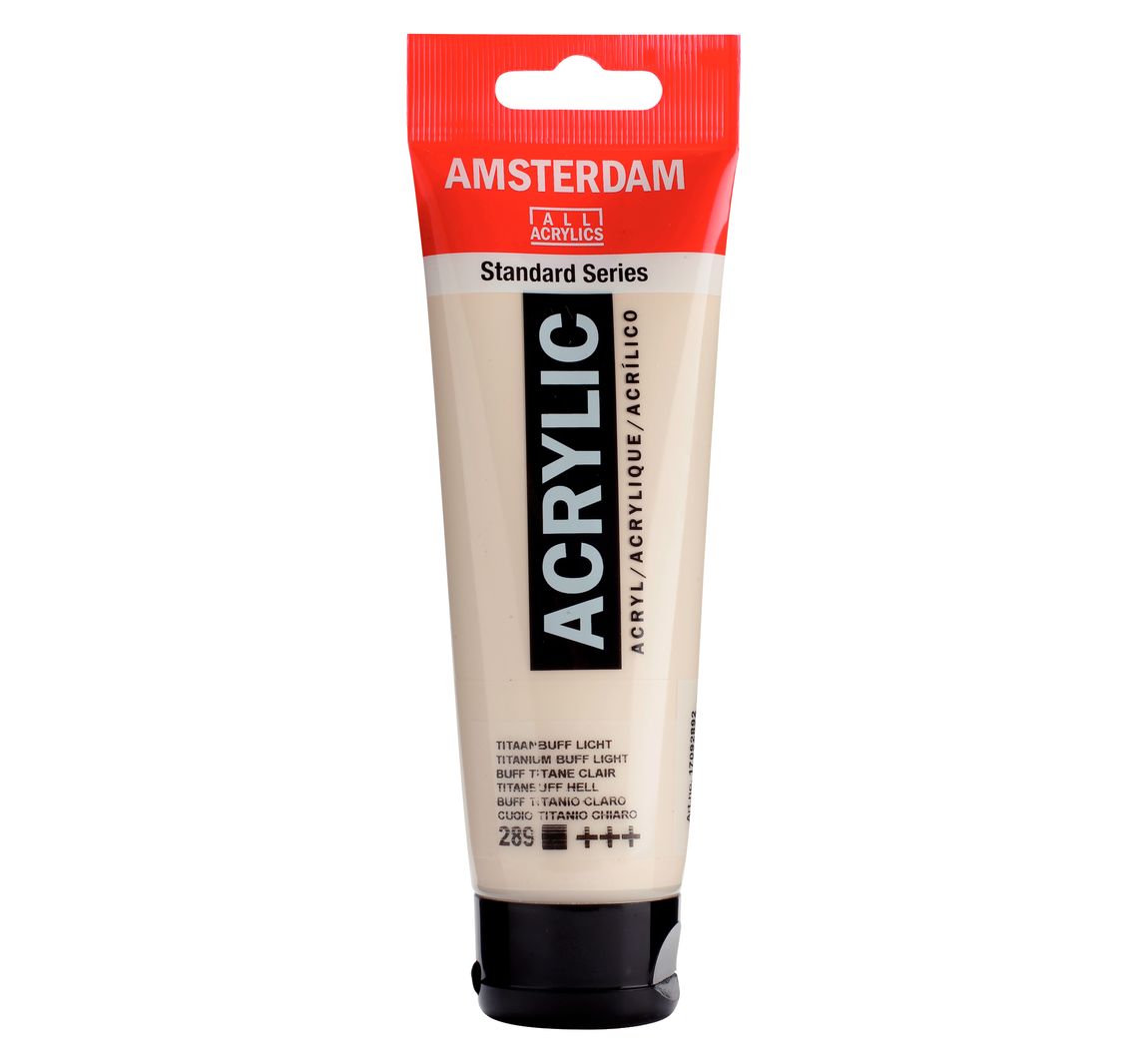 Talens AMSTERDAM Acrylfarbe - Titanbuff hell