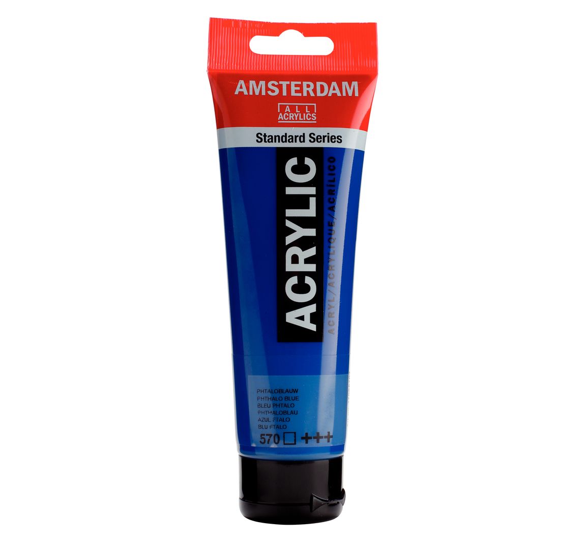 Talens AMSTERDAM Acrylfarbe - Phthaloblau