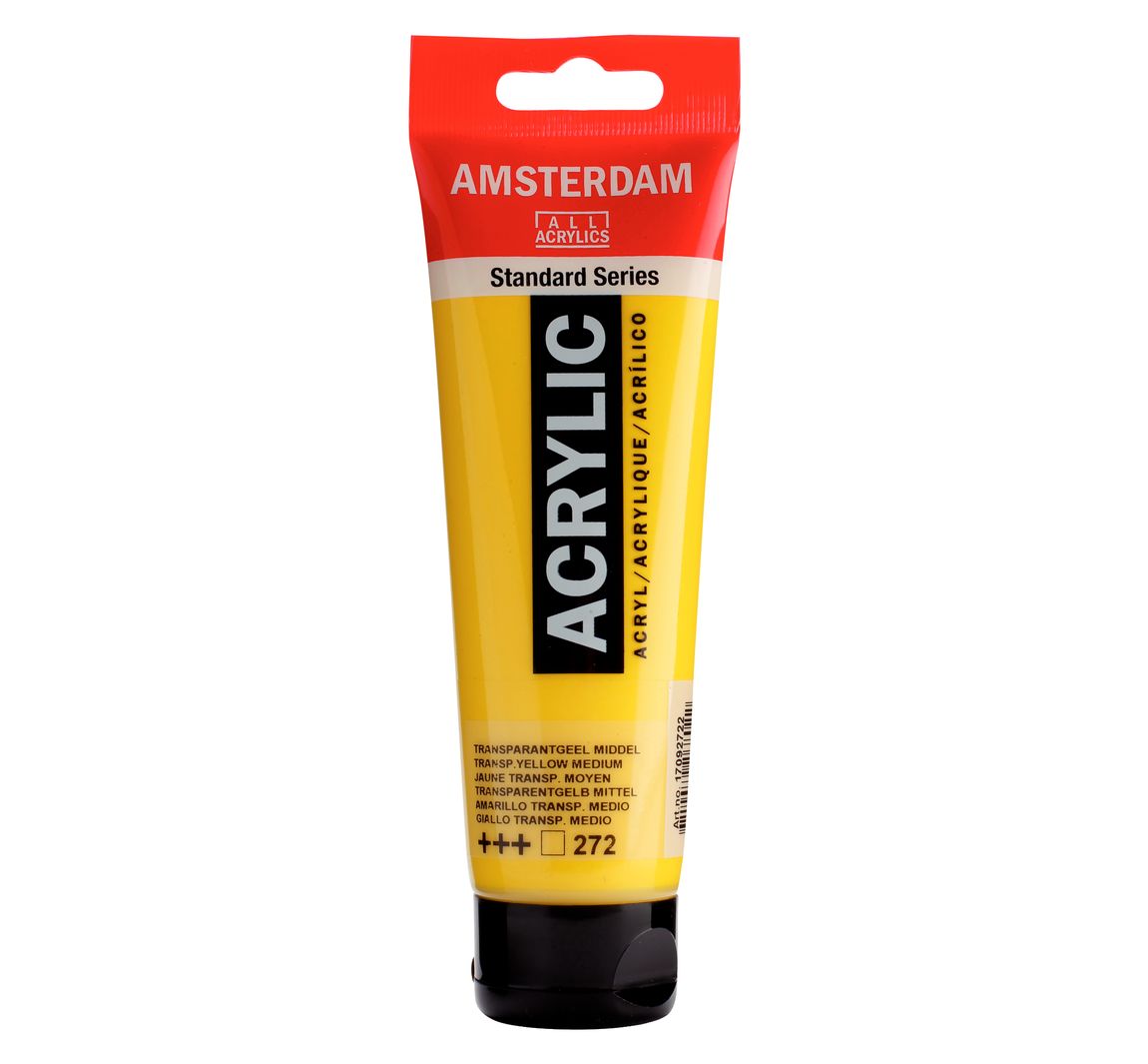 Talens AMSTERDAM Acrylfarbe - Transparentgelb-Mittel