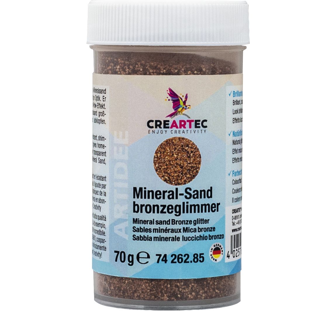 Mineralsand, 70 g - Bronzeglimmer