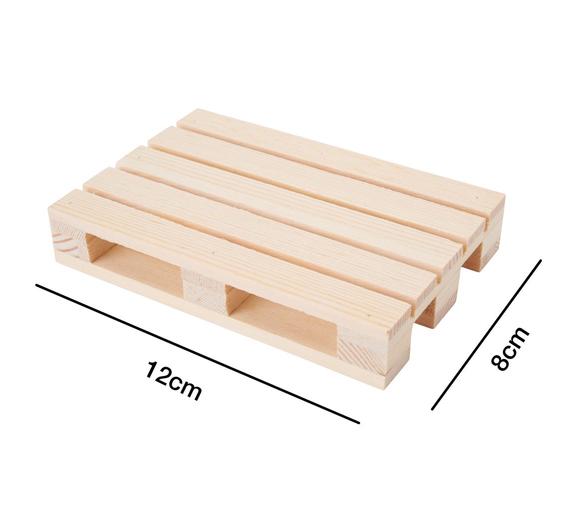 Miniatur Holz-Palette - 12 cm