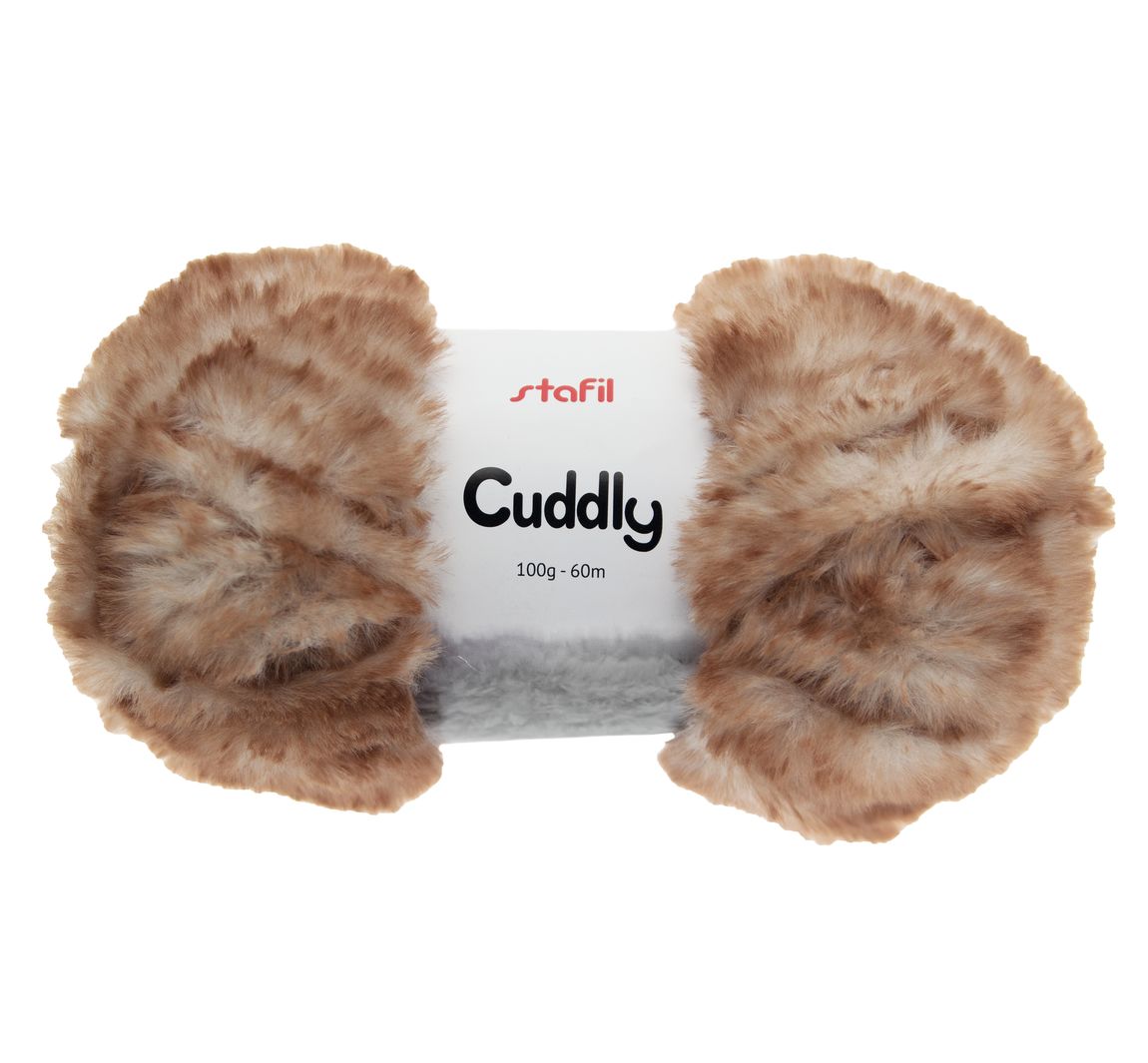 Wolle "Cuddly" - Sahne/Sand-Melange