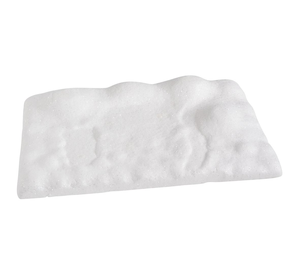 Landschaft aus Styropor mit Schnee - Groß
