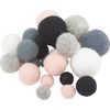 Felt balls, 25 pieces Pure Trend