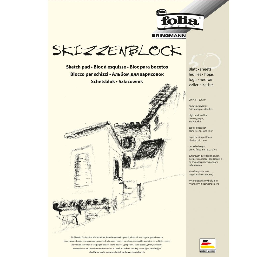 Skizzenblock - DIN A4
