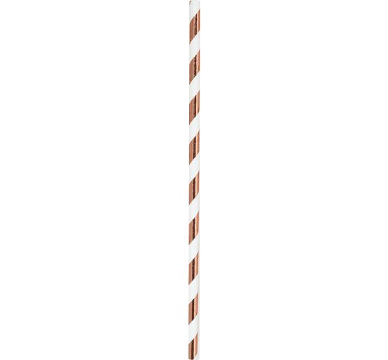 Papierstrohhalme, 25 Stück