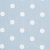 Baumwoll-Stoff "Punkte" Blau/Grau