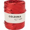 Raffia Band Metallic "Can Can" Rot