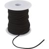 VBS Elastic band "2,5 mm", 50 m Black