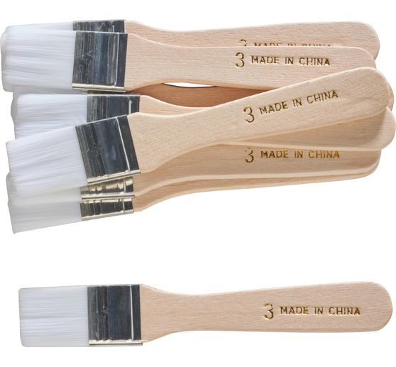 VBS Grundierpinsel "Größe 3", 23 mm, 10 Stück