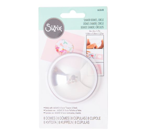 Sizzix Shaker Domes "Rund"
