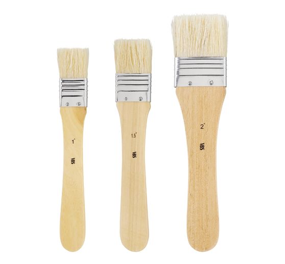 VBS Priming brush "NATURE", set of 3