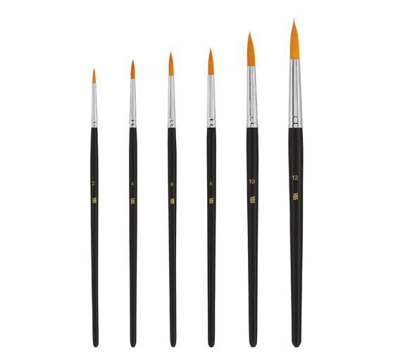 VBS Rundpinsel "BASIC", 6er-Set