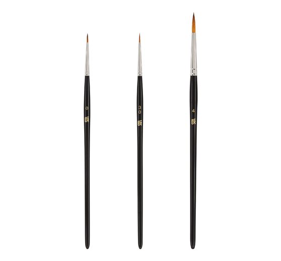 Kolinex Synthetik Pinsel "Superfein", 3er-Set