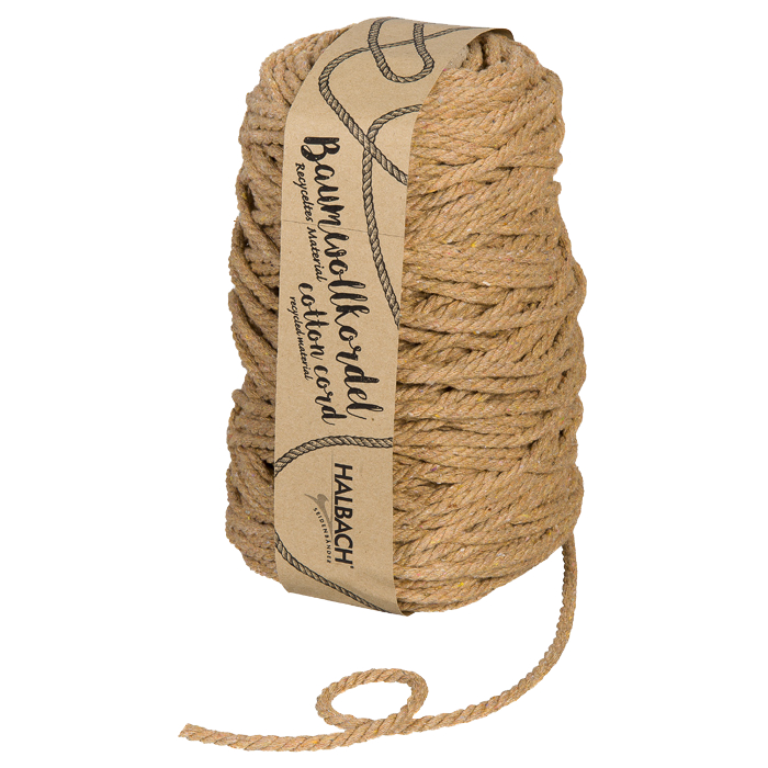 Baumwollkordel 5mm - 5 Meter In Beere-Farbton