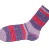 Gründl Hot Socks "Lago" Fuchsia/Lila/Korallrot-Meliert