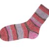 Gründl Hot Socks "Lago" Koralle/Fuchsia/Graublau/Flieder-Meliert