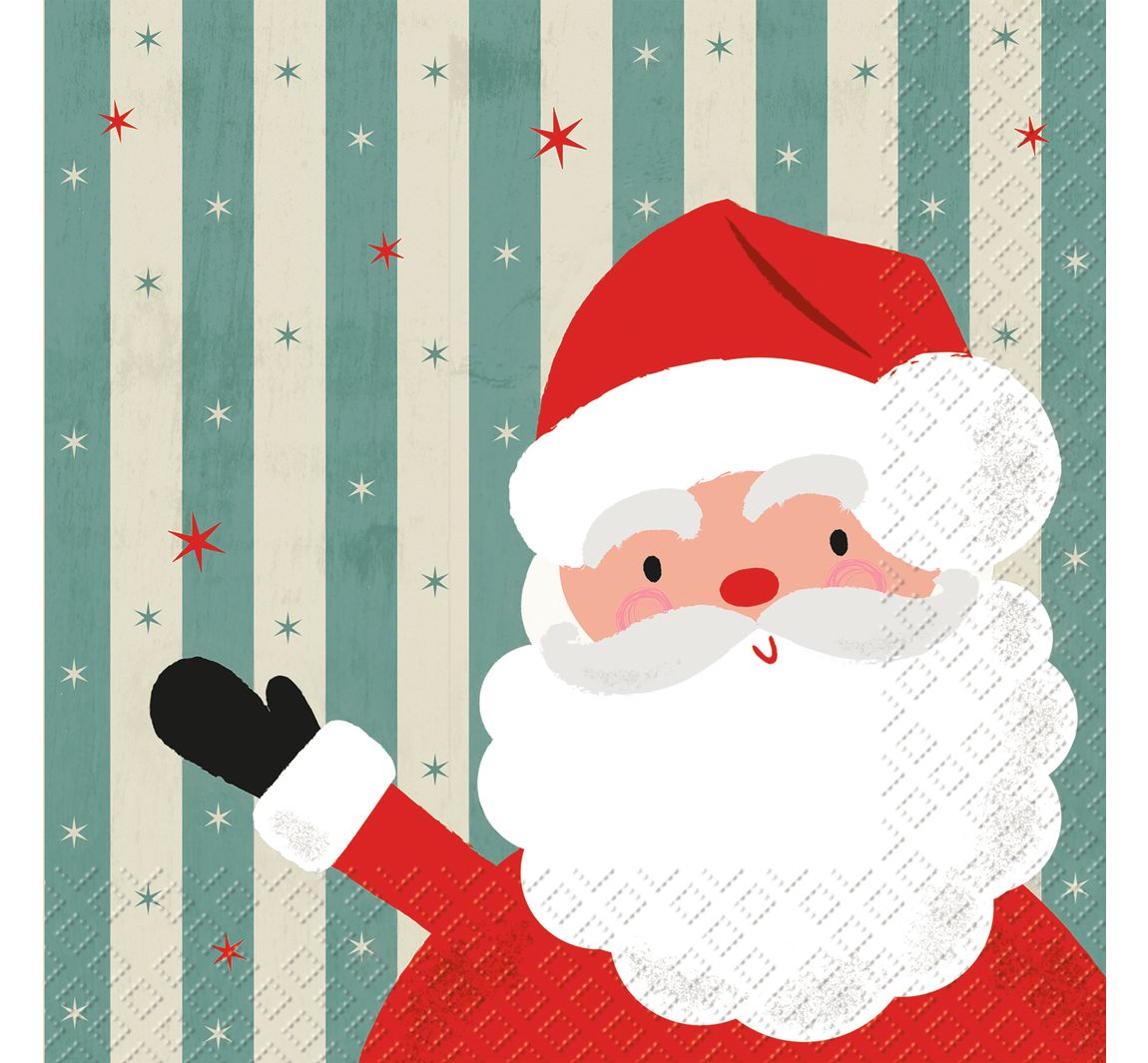 Serviette "Santa Rudolf" - 5 Stück