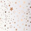 Motif cardboard "Stars" Copper