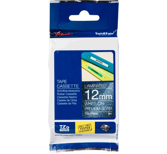 Brother P-touch Premium Schriftband, 12 mm